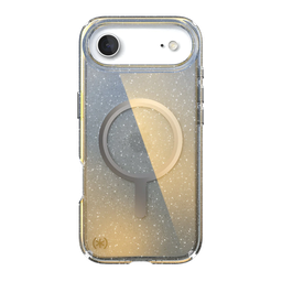 [151019-3274] Speck Presidio Lux con MagSafe para iPhone 17 Air - Hyper Glitter Espejado/Plata Metalico