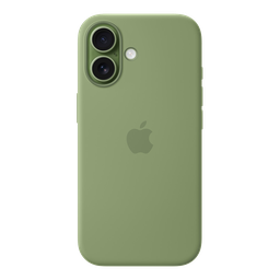 [MGEX4ZM/A] Funda de silicona con MagSafe de Apple para iPhone 17 - Musgo claro