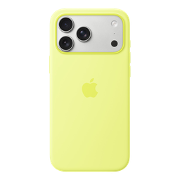 [MGFM4ZM/A] Funda de Silicona con MagSafe para iPhone 17 Pro Max – Amarillo Neón