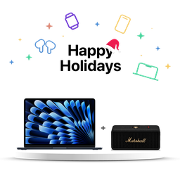 [BUNDLEMAR3] MacBook Air 13" M4 256GB Medianoche+ [1006884] Marshall Emberton III Parlante Bluetooth - Negro y Brasa