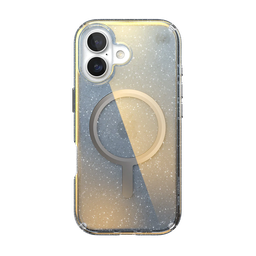 [151013-3274] Funda Presidio Lux Glitter de Speck para iPhone 17 - Plata metálico