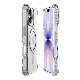 [AP7N-HBVST-TRSP] Funda Hybrid Vapor Stand transparente con MagSafe de ItSkins para iPhone 17