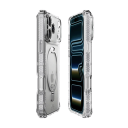 [AP7X-HBVT2-TRSP] Funda Hybrid R Vapor Stand transparente con MagSafe de ItSkins para iPhone 17 Pro