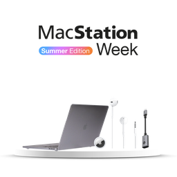 [Bundle37] EarPods con conector de 3.5 mm + AirTag (x1) + Funda rígida punteada transparente de Incase  + Adaptador Adam Elements CASA F13 USB-C a USB-A