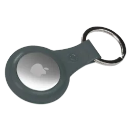 [63767PG] Llavero protector de piel sintética para AirTag de Puregear - Negro
