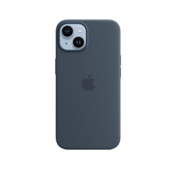 [MPRV3ZM/A] iPhone 14 Funda de Silicona c/ MagSafe - Azul Tempestad