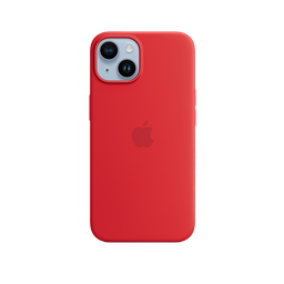 [MPRW3ZM/A] iPhone 14 Funda de Silicona c/ MagSafe - (PRODUCTO)ROJO