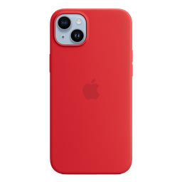 [MPT63ZM/A] Funda de silicona con MagSafe de Apple para iPhone 14 Plus - (PRODUCTO)ROJO