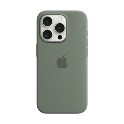 [MT1J3ZM/A] Funda de Silicona con MagSafe para iPhone 15 Pro - Cypress