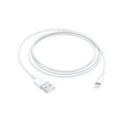 [MUQW3AM/A] Cable de carga de USB-A a Lightning (1 m) de Apple