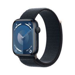 [MR9C3LE/A] Apple Watch Series 9 GPS - 45mm - Caja de Aluminio Medianoche con Loop Deportivo Medianoche