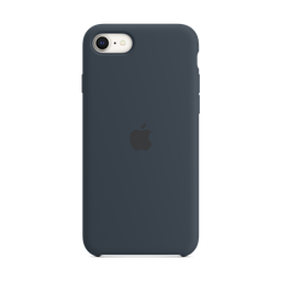 [MN6F3ZM/A] Funda de Silicona para iPhone SE - Azul Abismo