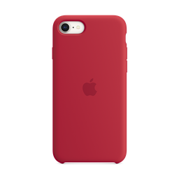 [MN6H3ZM/A] Funda de Silicona para iPhone SE - (PRODUCT)Red (Rojo)