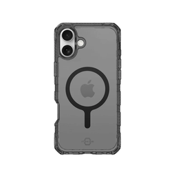 [AP6R-MGCLR-GRPR] ItSkins Supreme R Funda Transparente con MagSafe para iPhone 16 Plus - Grafito