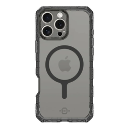 [AP6X-MGCLR-GRPR] ItSkins Supreme R Funda Transparente con MagSafe para iPhone 16 Pro - Grafito