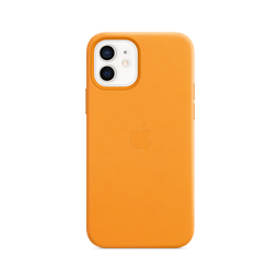 [MHKC3ZM/A] Apple Funda de Cuero iPhone 12/12 Pro - California Poppy