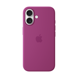 [MYY53ZM/A] Funda de silicona con MagSafe de Apple para iPhone 16 - Fucsia