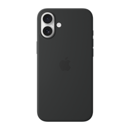 [MYY93ZM/A] Apple Funda de Silicona con Magsafe para iPhone 16 Plus - Negro