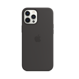 [MHLG3ZM/A] Apple Funda de Silicona iPhone 12 Pro Max - Negro