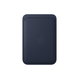 [MA6X4ZM/A] Billetera de FineWoven con MagSafe para iPhone - Azul intenso