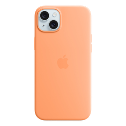[MT173ZM/A] Funda de silicona con MagSafe de Apple para iPhone 15 Plus - Naranjada