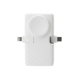 [APBADGV3WH] Batería externa plegable 3-en-1 GRAVITY 3 de 5.000 mAh de Adam Elements - Blanco