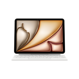 [MDFV4LA/A] Magic Keyboard de Apple para iPad Air 11” (M4) - Español (América Latina) - Blanco