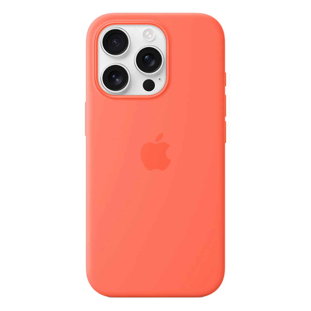 [MDFY4ZM/A] Funda de silicona con MagSafe de Apple para iPhone 16 Pro - Mandarina