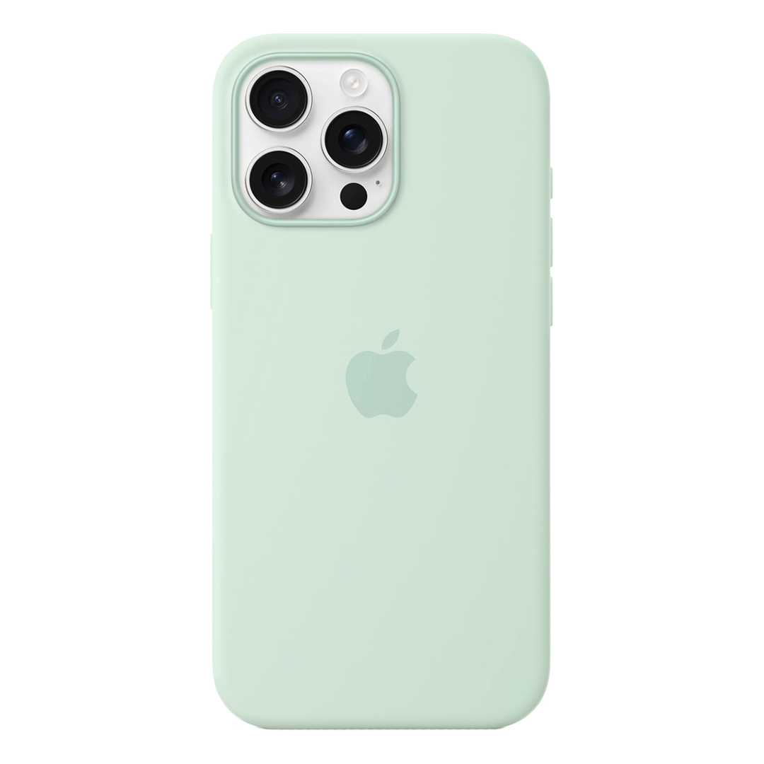 [MDGY4ZM/A] Apple Funda de Silicona con MagSafe para iPhone 16 Pro Max - Aguamarina