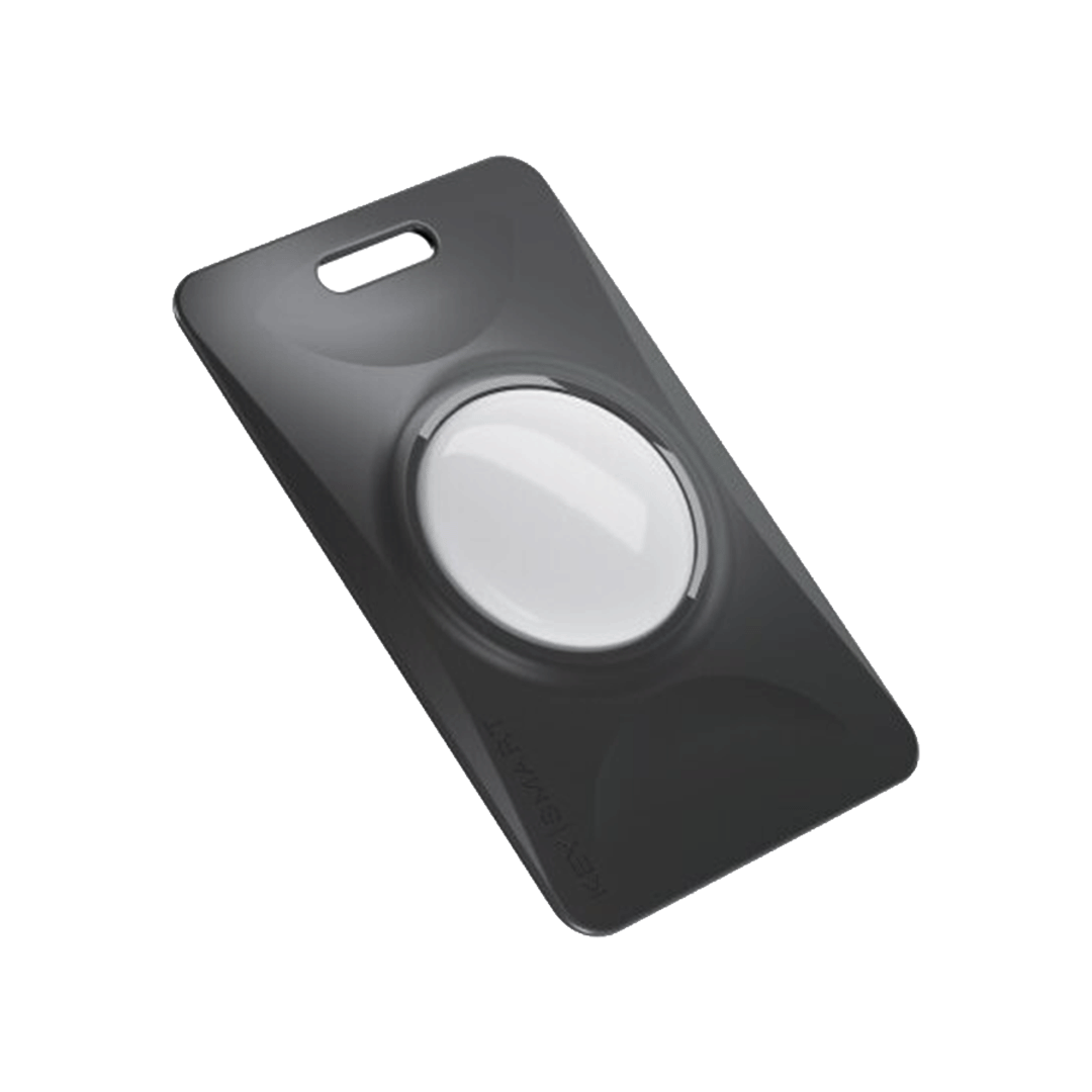 [KS505-BLK-2PK] KeySmart SlimCard Soporte de billetera para el Apple AirTag - Negro - Pack de 2