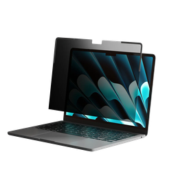 [HS5113GL-90] HyperShield Protector de Pantalla Magnético con Privacidad para MacBook Air 13"