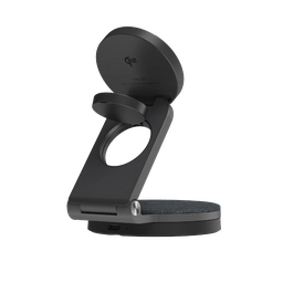 [APAADMAG360GY] Adam Elements Magsafe 360 Qi2 3-en-1 Base de Carga Plegable - Gris